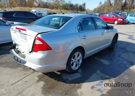 2012 Ford Fusion Se from USA, damaged, VIN 3FAHP0HA5CR390177